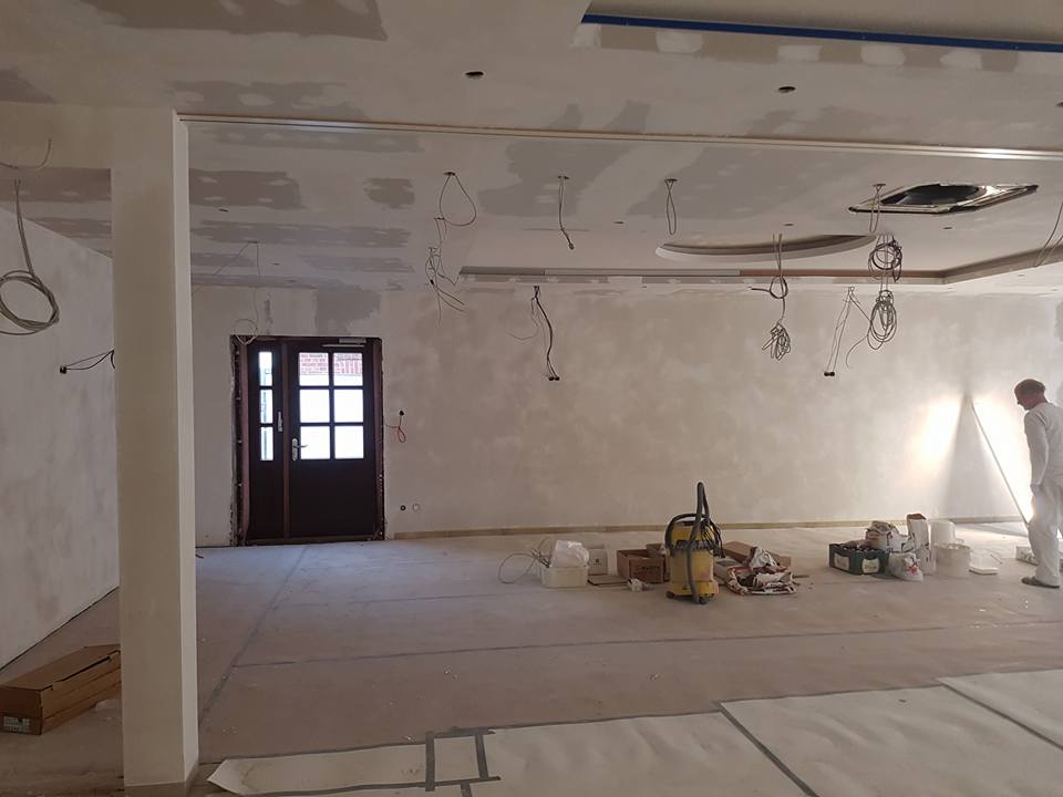 Saal Enck Renovierung