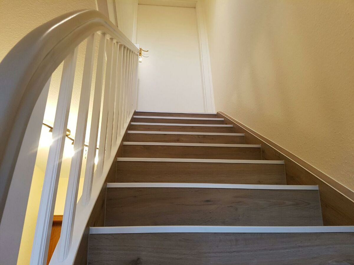 Treppe aufgearbeitet